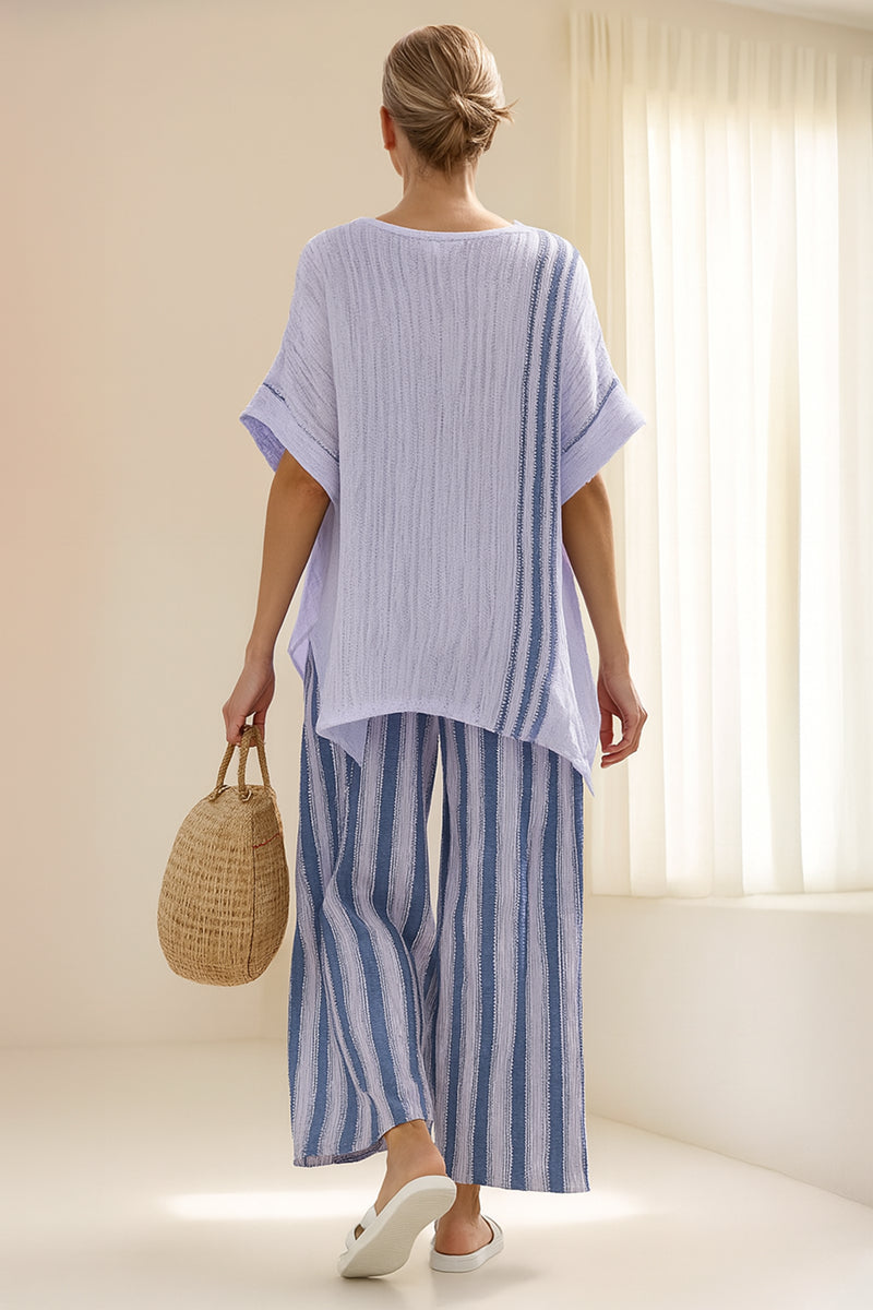 Coastal Comfort Linen Two-Piece Set – Linen Eleven
